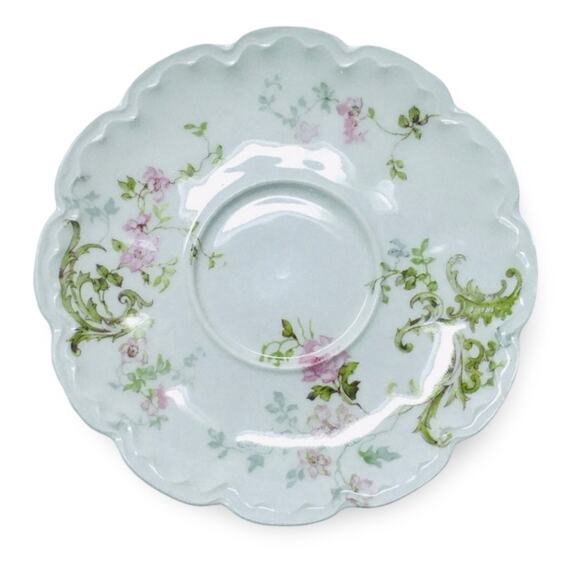 Theodore Haviland Simonges Saucer for Chocolate Cup - Picture 4 of 5